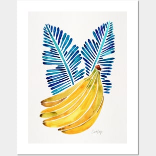 Blue Bananas Posters and Art